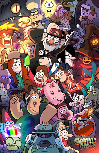 Грэвити Фоллс / Gravity Falls / Сезон: 2 / Серии: 1-20 из 20 (Алекс Хирш / Alex Hirsch) [2014-2016, Приключение, мистика, WEB-DL] DVO (VicTeam)