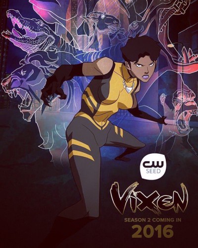 Лисица / Vixen / Сезон: 2 / Серии: 6 из 6 (Джеймс Такер, Курт Геда) [2015, США, Мультсериал, комикс, фантастика, WEBRip] DV