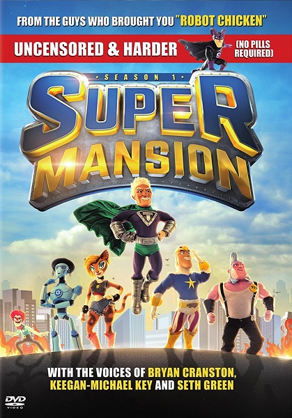 СуперОсобняк / SuperMansion / Сезон: 1 / Серии: 1-13 из 13 (Метью Синрайк, Зеб Уэллс / Matthew Senreich, Zeb Wells) [2015, США, комедия, WEBRip 1080p] MVO (2x2) + Original + Sub (Eng)