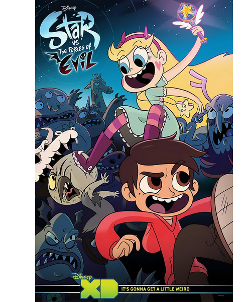 Стар против Сил Зла / Звёздная принцесса и силы зла / Star vs the Forces of Evil / Сезон: 2 / Серии: 1-22 из 22 (Дэвид Вассон / David Wasson) [2016, США, Комедия, семейный, приключения, WEB-DL 1080p] DVO (Soderling и HeavyBlozar)