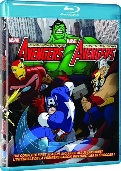 Мстители: Величайшие герои Земли / The Avengers: Earth's Mightiest Heroes [Сезон 1, Серии 01-26 из 26](Фрэнк Пор, Сайро Нили, Винтон Хёк, Себастьян Монтес...) [2010-2011, США, Мультфильм, фантастика, боевик, приключения, семей, 4 x Blu-ray disc]