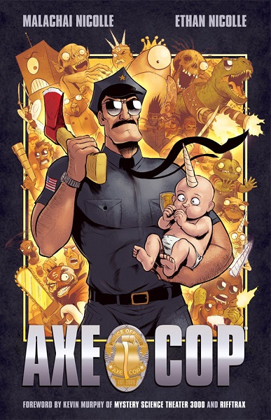 Коп с топором / Axe cop / Сезон: 1 / Серии: 1-12 из 12 (Бен Джонс / Ben Jones) [2013, США, комедия, WEB-DL 1080p] MVO (2x2) + Original