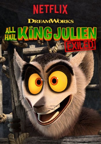 Да здравствует король Джулиан: Изгнание! / All Hail King Julien: Exiled / Сезон: 1 / Серии: 1-2 из 13 (Чристо Стамболиев, Мэтт Энгстром, Джеймс Вуттон) [2017, США, Мультсериал, комедия, приключения, семейный, WEBRip 1080p] Dub + Rus Sub