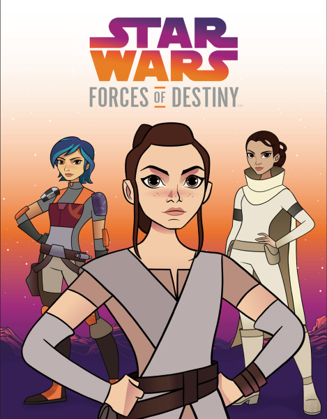 Звёздные войны: Силы судьбы / Star Wars: Forces of Destiny / Сезон: 1 / Серии: 1- 16 из 16 (Брэд Рау / Brad Rau, Дэйв Филони / Dave Filoni) [2017, США, Фантастика, мультсериал, приключения, WEBRip] MVO