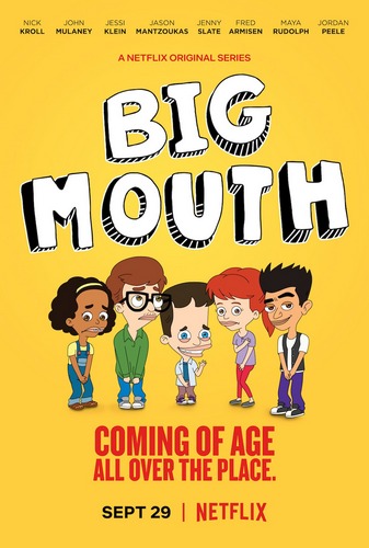 Большой рот / Big Mouth / Сезон: 1-3 / Серии: 1-31 из 31 (Джоэль Мосер / Joel Moser, Брайан Френсис / Bryan Francis, Майк Мэйфилд / Mike L. Mayfield) [2017, США, комедия, мелодрама, фэнтези, WEB-DLRip] MVO (TVShows)