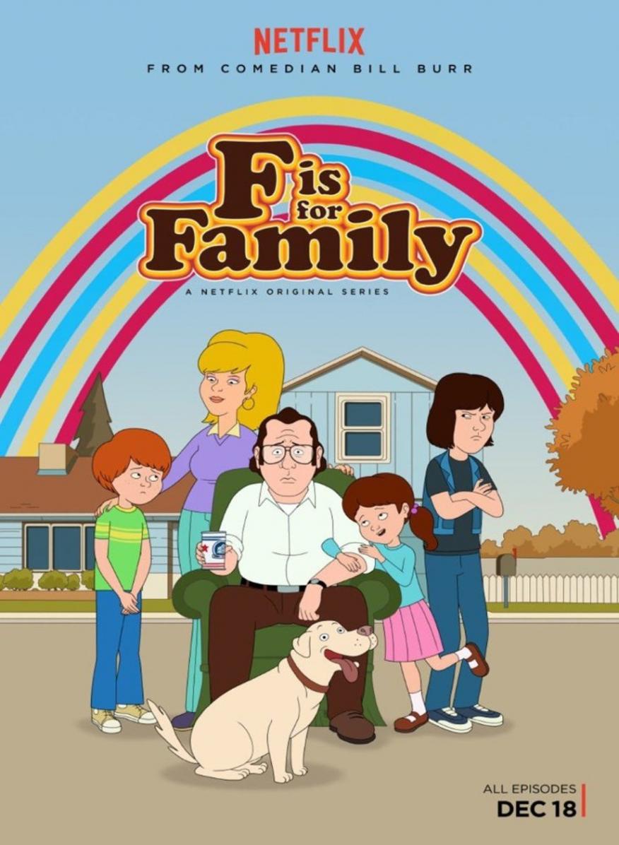 С значит Семья / F is For Family / Сезон: 5 / Серии: 1-8 из 8 (Лоран Николас) [2015, США, комедия, драма, Сатира, WEB-DL 1080p] MVO + Rus Sub