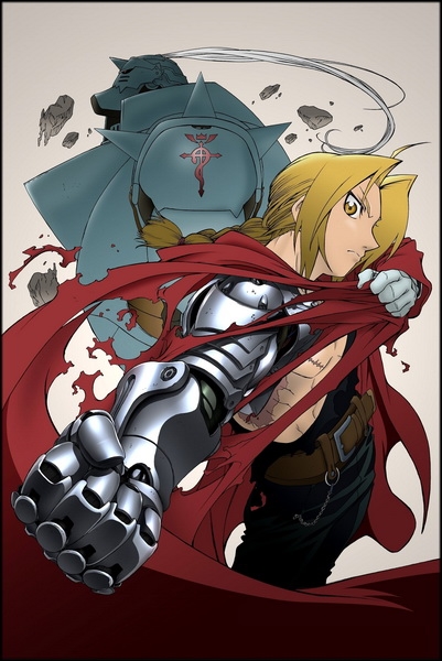 Стальной алхимик (ТВ-1) / Hagane no Renkinjutsushi / Fullmetal Alchemist / Цельнометаллический Алхимик / Full Metal Alchemist / Hagaren [TV] [1-25 из 51] [RUS(int)] [2003, приключения, фэнтези, драма, сёнэн, DVDRip] [Локализованный видеоряд]