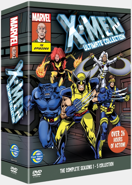 Люди Икс / X-Men: The Animated Series / Сезоны: 1-5 / Серии: 1-76 из 76 (Ларри Хьюстон / Larry Houston) [1992-1996, фантастика, боевик, DVDRip-AVC] Dub (СТС) + MVO (Ren-TV) + 2xAVO (Кашкин/Первомайский, Дольский) + Original