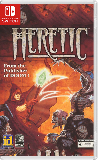 [Nintendo Switch] Heretic / Hexen: Beyond Heretic / Strife Quest for the Sigil (GZ Doom) [NSP][RUS/ENG]