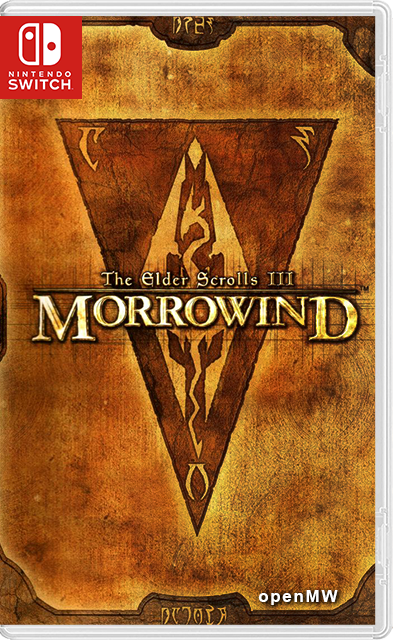 [Nintendo Switch] TES3 The Elder Scrolls III: Morrowind + Tribunal + Bloodmoon (нативный OpenMW v2) [RUS][NSP]