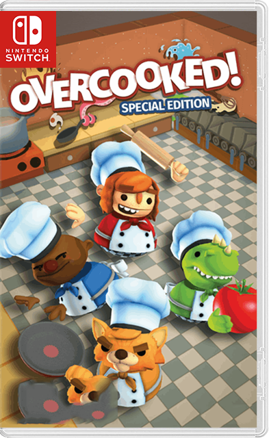 [Nintendo Switch] Overcooked Special Edition / Overcooked! 2 [NSZ][RUS (Mod.)/Multi9]