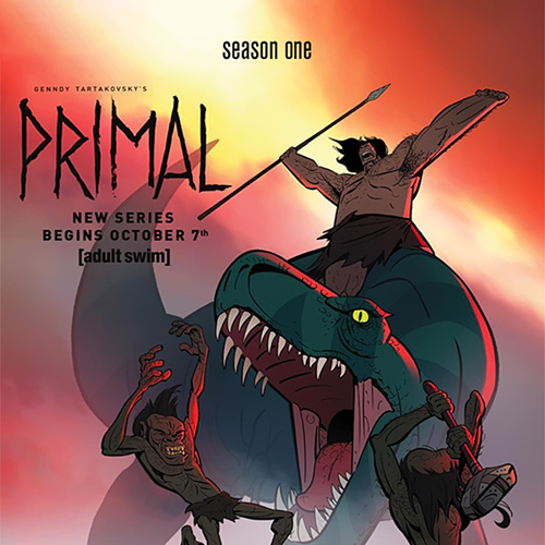 Первобытный / Primal / Сезон: 1 / Серии: 1-5 из 5 (Генндий Тартаковский / Genndy Tartakovsky.) [2019, США, Мультсериал, WEB-DLRip] sub eng