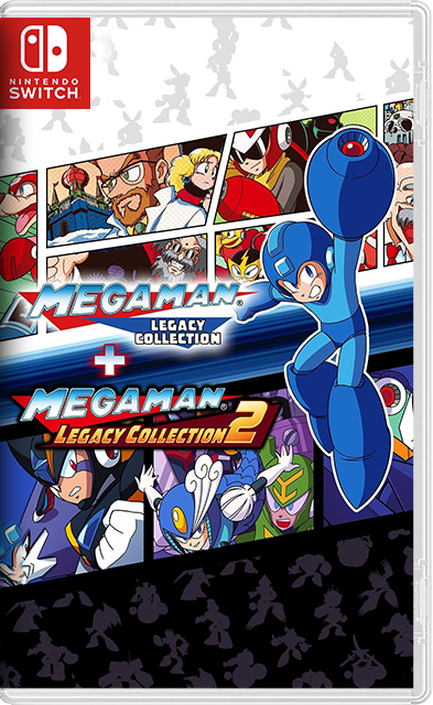 [Nintendo Switch] Коллекция Mega Man, 25 игр: Legacy Collection 1-2 / MegaMan X Legacy Collection 1-2 / Mega Man 11 / Zero ZX / Battle & Fighters [NSP][ENG,RUS (Mod.)]