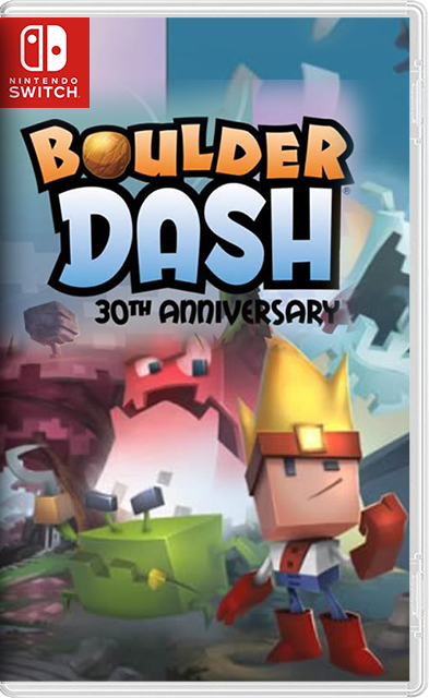 [Nintendo Switch] Boulder Dash 30th Anniversary / Deluxe [NSZ][ENG,RUS (Mod.)]