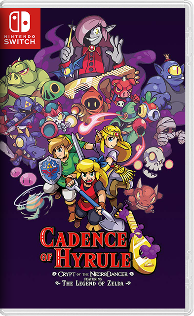 [Nintendo Switch] Cadence of Hyrule: Crypt of the NecroDancer featuring The Legend of Zelda + 4 DLC [NSP][RUS (Mod.)/ENG]