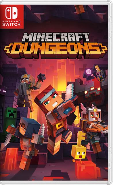 [Nintendo Switch] Minecraft Dungeons + 7 DLC [NSZ][RUS/Multi9]