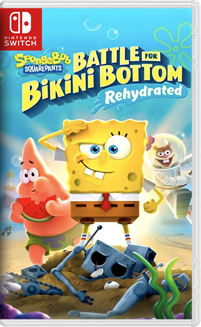 [Nintendo Switch] SpongeBob SquarePants: Battle for Bikini Bottom Rehydrated (Губка Боб Квадратные Штаны: Битва за Бикини Боттом - Регидратация) [NSZ][RUS/Multi10]