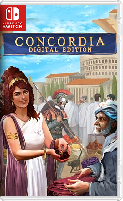 [Nintendo Switch] Concordia Digital edition + 5 DLC [NSZ][RUS (Mod.)/ENG]