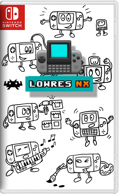 [Nintendo Switch] LowRes NX для Nintendo Switch (Retroarch) + 782 ROM [NSP][ENG]