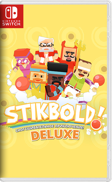 [Nintendo Switch] Stikbold a Dodgeball Adventure Deluxe [NSZ][RUS/Multi5]