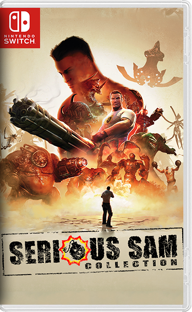 [Nintendo Switch] Serious Sam Collection (Serious Sam HD: The First Encounter (Крутой Сэм: Первая кровь) / The Second Encounter (Второе пришествие) / BFE / The Legend Of the Best / Jewel of the Nile) [NSP][RUS/Multi6]