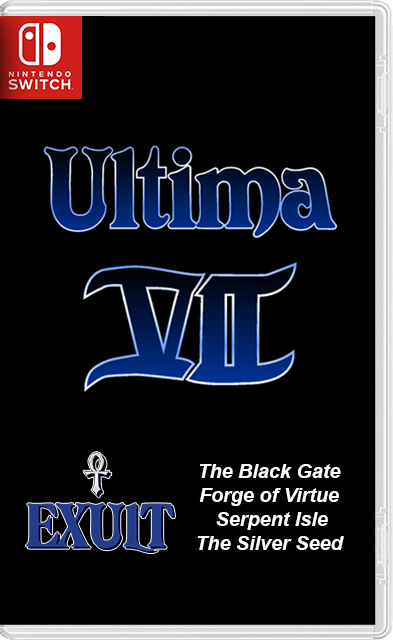 [Nintendo Switch] Ultima VII: The Black Gate, Forge of Virtue, Serpent Isle, Silver Seed (нативный порт exult) [NSP][ENG,RUS]