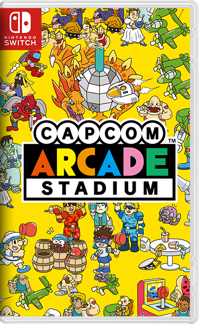 [Nintendo Switch] Capcom Arcade Stadium / 2nd Stadium, 64 игры [NSP][RUS/Multi10]