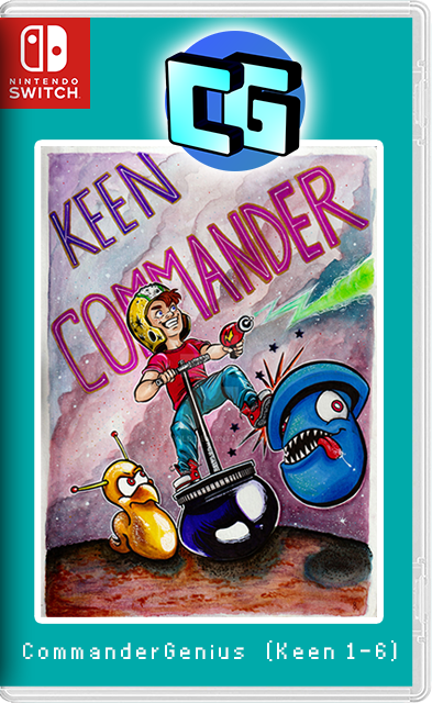 [Nintendo Switch] Commander Keen (21 игра на Commander Genius) [NSP][ENG]