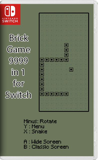 [Nintendo Switch] Brick Game 9999-in-1-for-Switch (Tetris Clone Project / «Тетрис», 7 игр) [NSP][ENG]