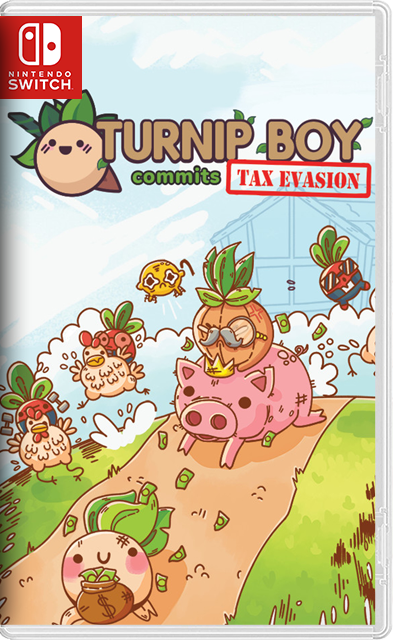 [Nintendo Switch] Turnip Boy Commits Tax Evasion / Turnip Boy Robs a Bank [NSZ][ENG,RUS]