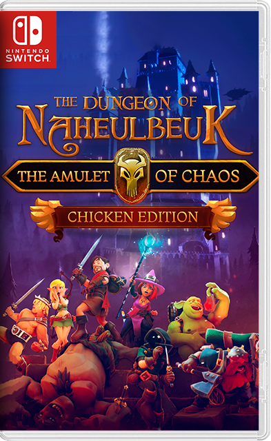 [Nintendo Switch] The Dungeon of Naheulbeuk: The Amulet of Chaos Chicken edition + 2 DLC [NSZ][RUS/Multi6]