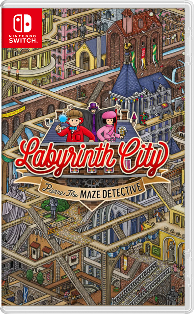 [Nintendo Switch] Labyrinth City: Pierre the Maze Detective [NSZ][RUS/Multi9]