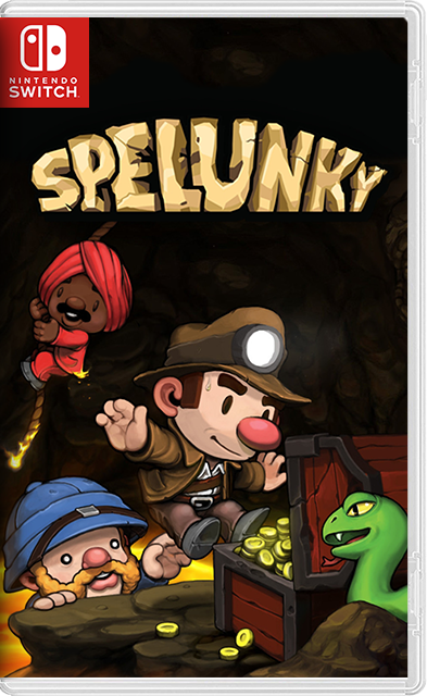 [Nintendo Switch] Spelunky 1 / 2 [NSP][RUS/Multi10]