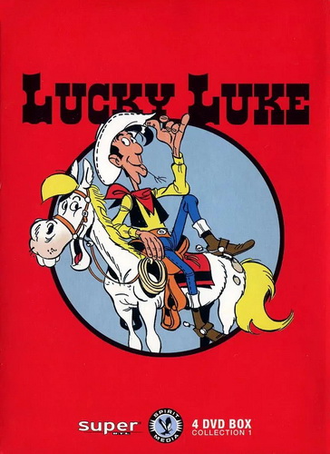 Счастливчик Люк / Лаки Люк / Lucky Luke / Сезон: 1 / Серии: 01-04,06-08,12,16-18,23,26 / Сезон 2: 05,07,12,17,20,22,25 / (Джозеф Барбера / Joseph Barbera, Уильям Ханна / William Hanna) [1983 / 1991, Франция, США, мультфильм, DVDRemux], AVO (Живов, Заугаров, Завалишин, Гранкин, RXM156, Original)