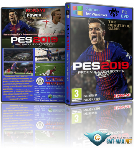 Pro Evolution Soccer 2019 (PES 2019) RePack by xatab [RePack] [RUS + ENG / ENG] (2018)