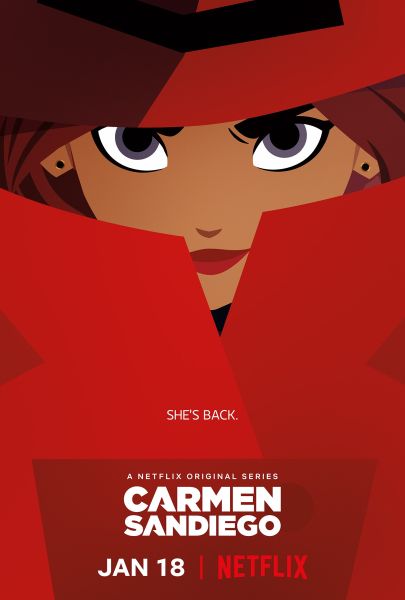 Кармен Сандиего / Carmen Sandiego / Сезон: 1 / Серии: 9 из 9 (Кевин Дарт, Йос Хамфей, Кенни Пак / Kevin Dart, Jos Humphrey, Kenny Park) [2019, США, детектив, приключения, семейный, WEBRip 1080p] Original eng + Sub (Rus, Eng)