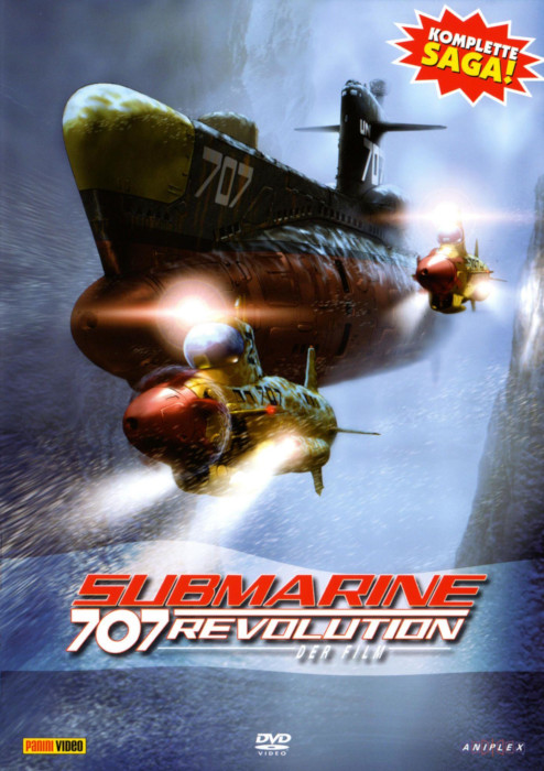 Подводная лодка 707R / Submarine 707 Revolution [OVA] [2 из 2] [Без хардсаба] [JAP+SUB] [2003, приключения, фантастика, драма, DVDRip]