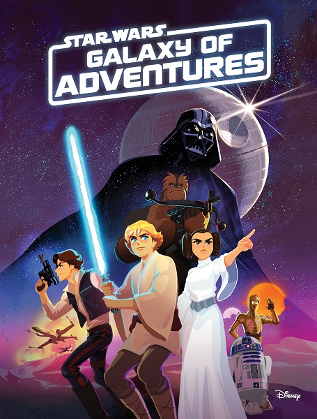 Звёздные Войны - Галактика Приключений / Star Wars - Galaxy of Adventures / Сезон: 1 / Серии: 1-36 из 36 (Бэрри Дж. Келли) [2018, США, мультфильм, короткометражка, фантастика, WEB-DLRip] Dub (Дисней)