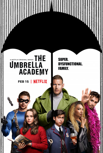 Академия «Амбрелла» / The Umbrella Academy / Сезон: 1 / Серии: 1-10 из 10 (Эндрю Бернштейн, Питер Хор, Эллен Кёрас) [2019, США, фэнтези, боевик, HEVC, HDR, Dolby Vision, WEB-DL 2160p, 4K] [Hybrid] Dub (Пифагор) + Original (Eng) + Sub (Rus, Eng)