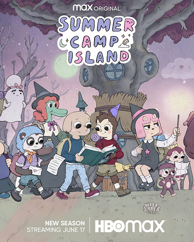 Остров летнего лагеря / Summer Camp Island / Сезон: 4 / Серии: 1-13 из 13 (Ники Янг) [2021, США, приключения, комедия, фэнтези, сюрреализм, WEBRip 1080p] Rus Sub