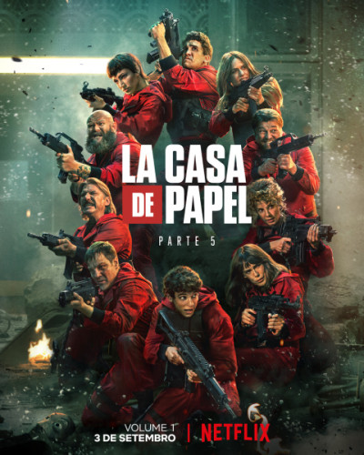 Бумажный дом / La casa de papel / Money Heist / Сезон: 5 / Серии: 1-10 из 10 (Хесус Кольменар, Алекс Родриго, Кольдо Серра) [2021, Испания, боевик, триллер, криминал, детектив, WEB-DLRip] Dub (Пифагор) + Original