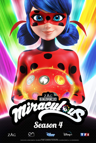 Леди Баг и Супер-Кот / Miraculous: Tales of Ladybug & Cat Noir / Сезон 4 / Серии: 1-26 из 26 (Томас Астрюк / Thomas Astruc) [2021, Франция, Южная Корея, детский, семейный, фантастика, WEB-DLRip] Дубляж (Disney)