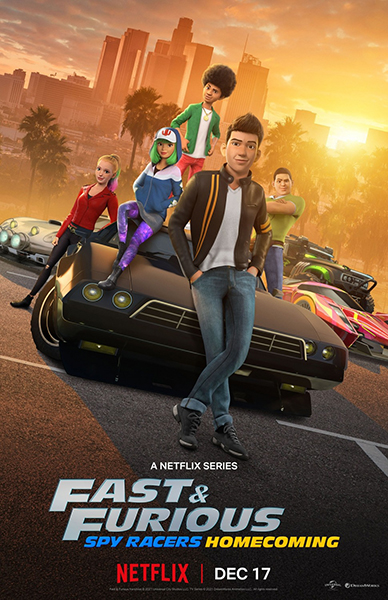 Форсаж: Шпионские гонки / Fast & Furious Spy Racers / Сезон: 6 / Серии: 12 из 12 (Мика Гуннелл / Micah Gunnell, Джеймс Янг / James Yang, Лео Райли / Leo Riley) [2021, США, мультфильм, боевик, криминал, семейный, WEB-DL 1080p] Dub + Rus Sub