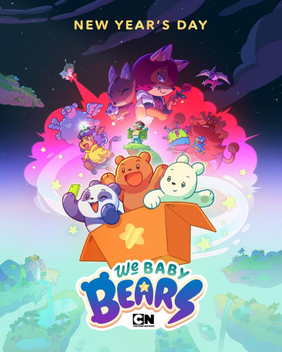 Мы маленькие медведи / We Baby Bears / Сезон: 1 / Серии: 20 из 20 (Мануэль Эрнандес / Manny Hernandez) [2022, США, приключения, комедия, фантастика, WEB-DL 1080p] Original + Sub (Rus, Eng)