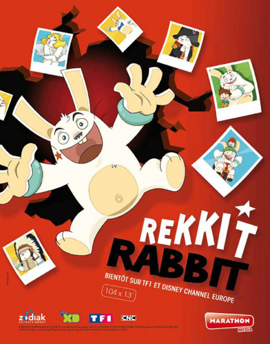 Супер-кролик Реккит / Rekkit the Rabbit / Сезон: 1 / Серии: 26 из 26 (Дэвид Мишель / David Michel) [2011, Франция, комедия, SATRip] Dub