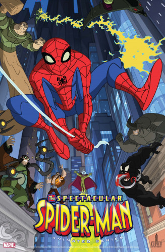 Грандиозный Человек-паук / The Spectacular Spider-Man / Сезон: 1 / Серии: 2-4-5-8-10-13 из 9 (Дэйв Баллок / Dave Bullock) [2008, США, Экранизация комиксов, боевик, приключения, SATRip] Dub