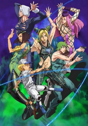 Невероятные приключения ДжоДжо: Каменный Океан / JoJo's Bizarre Adventure: Stone Ocean [TV] [12 из 12] [Без хардсаба] [RUS(int), JAP, Sub] [2021, приключения, WEBRip]