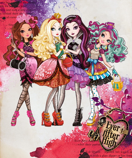 Школа Ever After / Ever After High / Сезон: 5 / Серии: 1-17 из 17 (George Doty IV, Mike Csunyoscka / Майк Ксунёска, Harold Harris / Гарольд Гаррис, Дэн Фрага) [2013-2016, Канада, Мультсериал, Анимация, Приключения, Фэнтези, WEB-DL 1080p] Dub