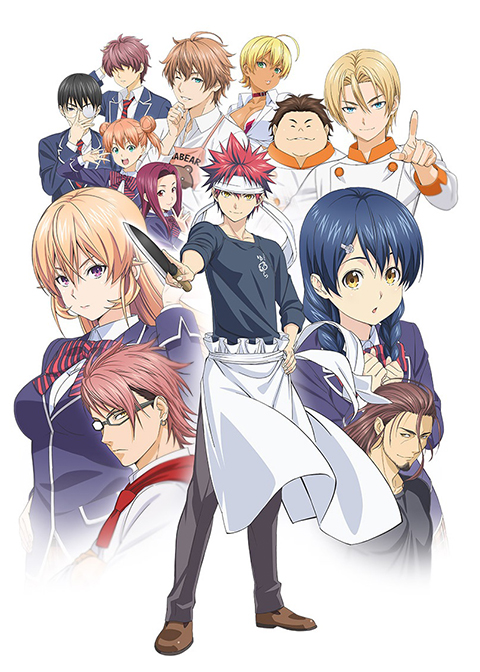 Кулинарные Поединки Сомы (ОВА) / Shokugeki No Souma / Shokugeki No Soma [OVA] [5 из 5] [Без хардсаба] [JAP, Sub] [2015, комедия, этти, школа, WEBRip] [1080p]