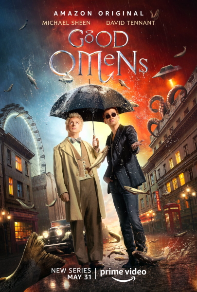 Благие знамения / Good Omens / Сезон: 1 / Серии: 1-6 из 6 (Дуглас Маккиннон) [2019, Великобритания, США, Фэнтези, Комедия, WEB-DL 2160p] DVO (Кубик в Кубе) + Original + Sub (Rus, Eng)